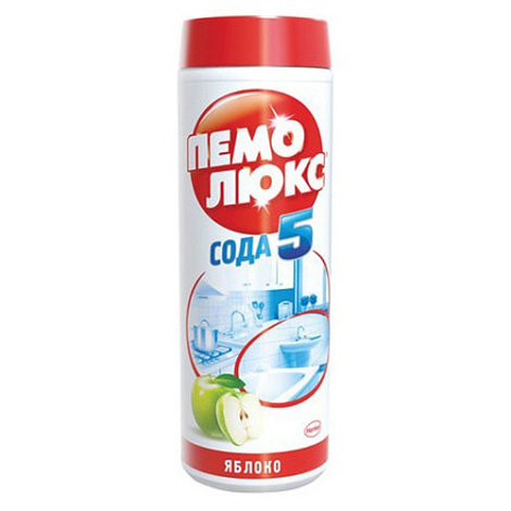 Чистящий порошок Пемолюкс «Сода 5, яблоко», 480 г